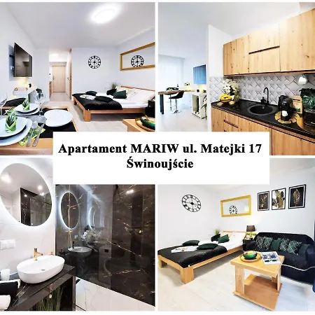 Apartment Mit Blick Auf Den Park - Apartament Mariw Matejki 17 Z Widokiem Na Park Swinoujscie Exterior photo