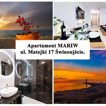 Apartment Mit Blick Auf Den Park - Apartament Mariw Matejki 17 Z Widokiem Na Park Swinoujscie Exterior photo